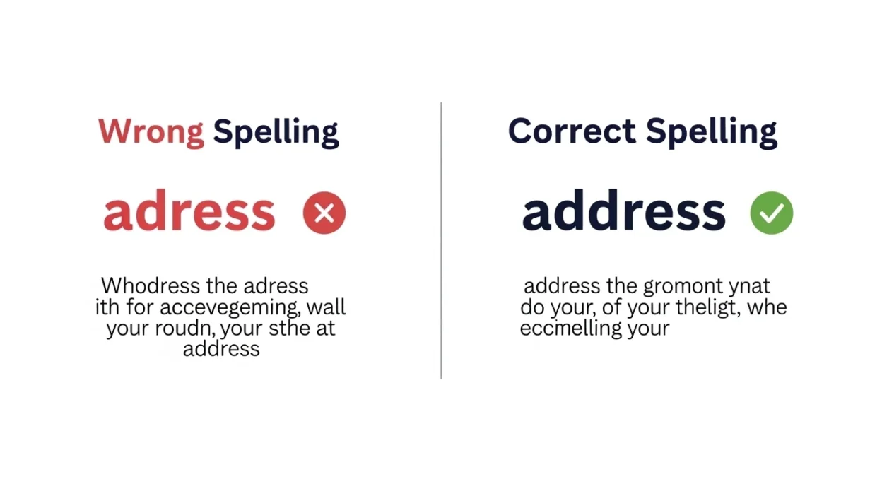 Adress vs Address
