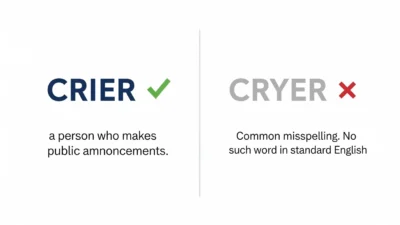 Crier vs Cryer