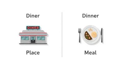 Diner vs Dinner