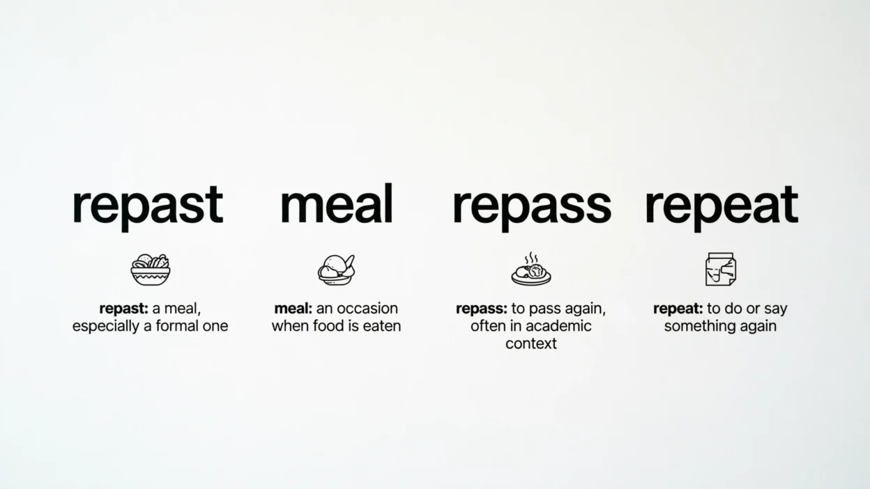 Repast vs Repass