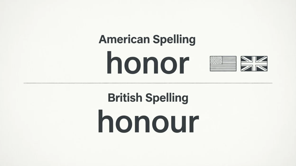 Honor vs Honour