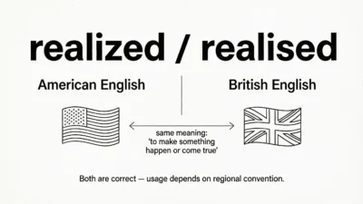 Realized vs Realised