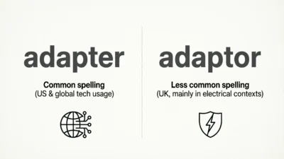 Adapter vs Adaptor