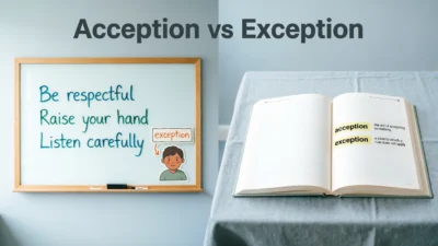 Acception or Exception