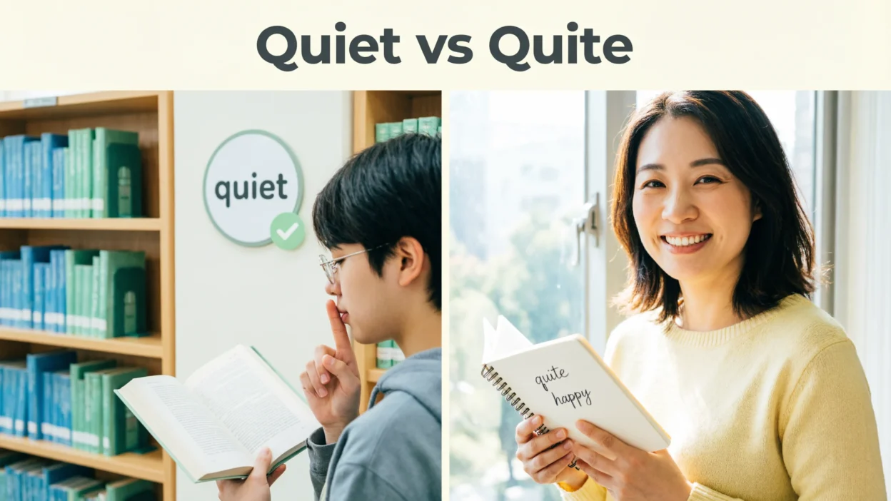Quiet or Quite